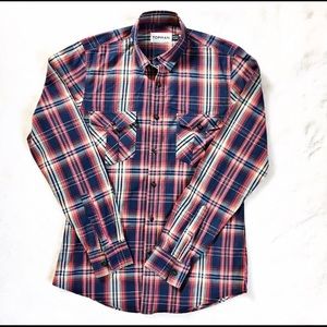 Tops shop top man men’s small button down top